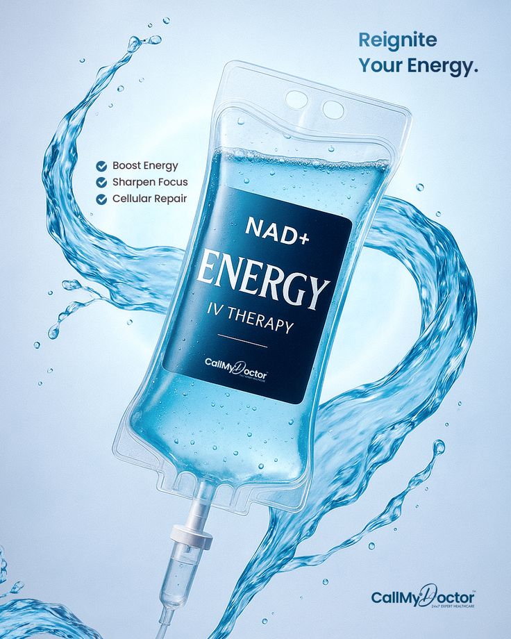 NAD+ IV Drip in Dubai