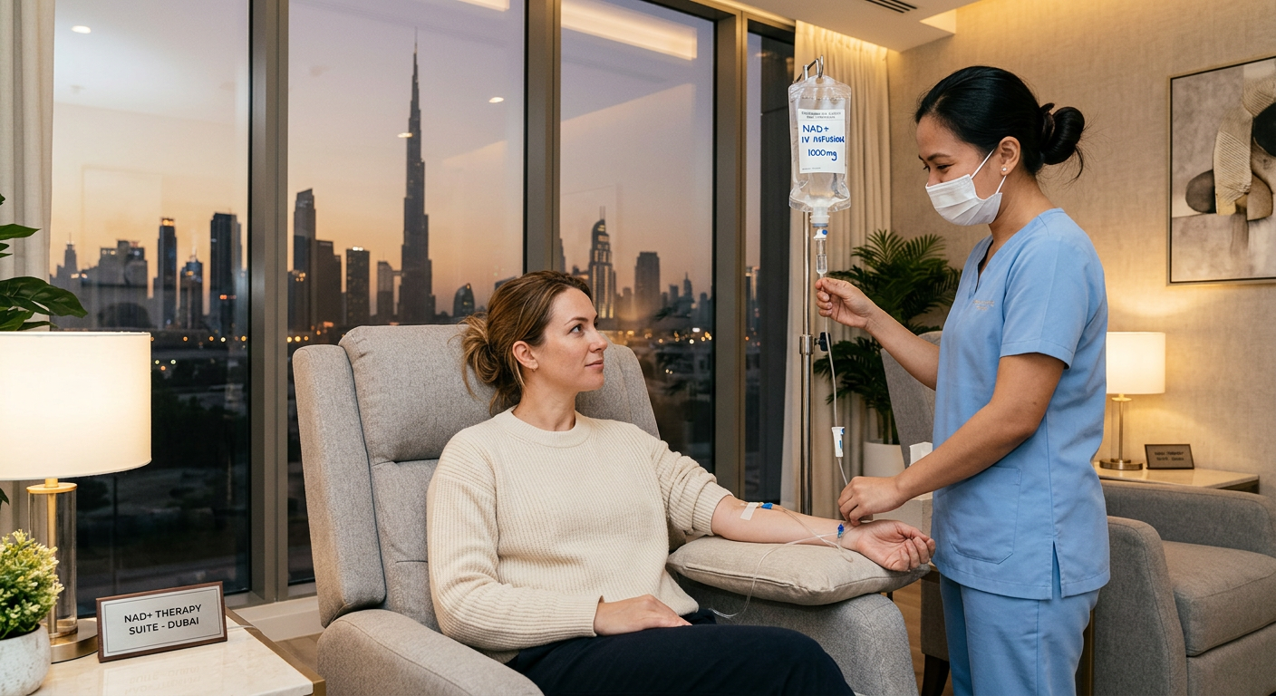NAD+ IV Drip in Dubai