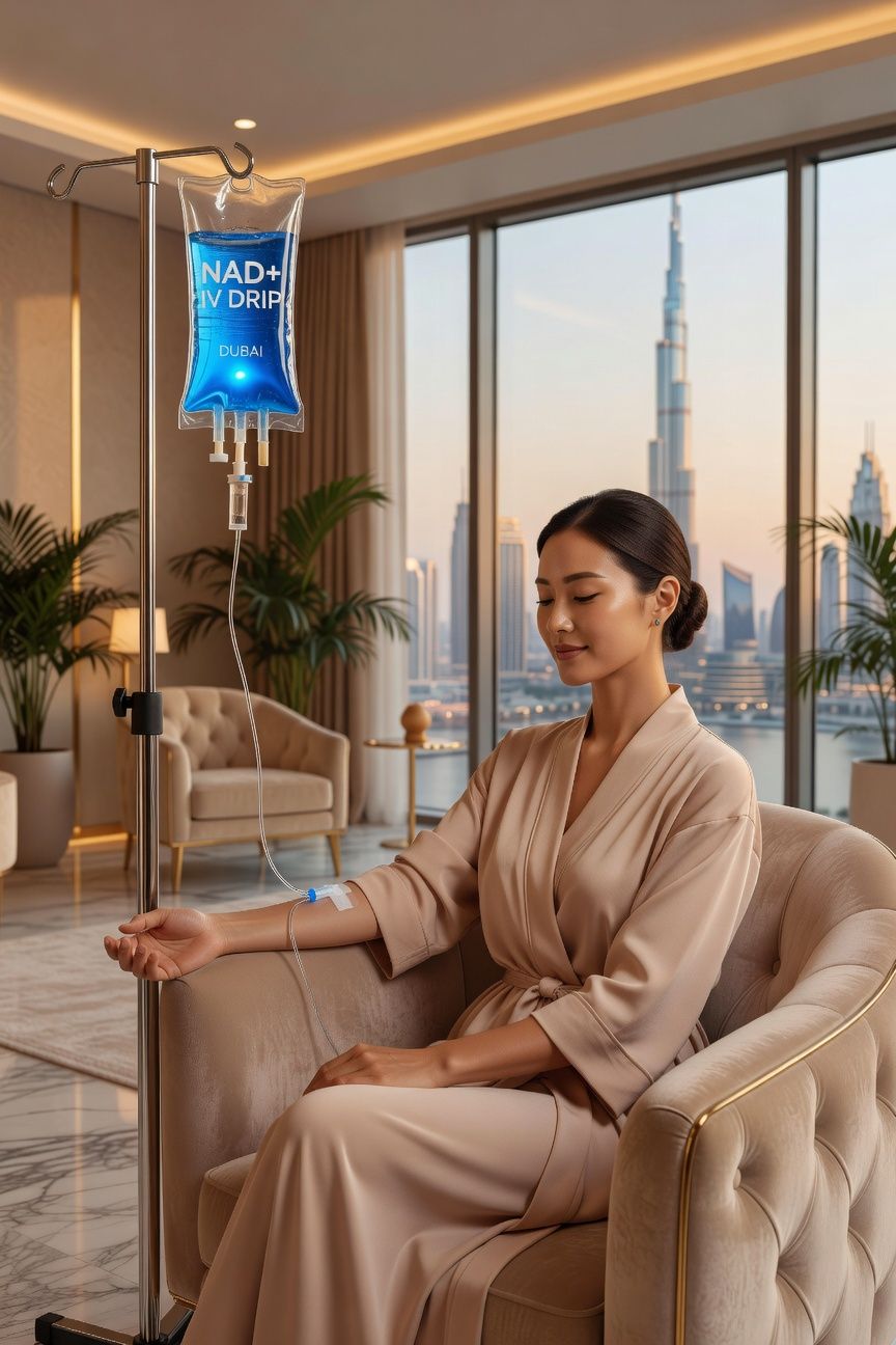 NAD+ IV Drip in Dubai